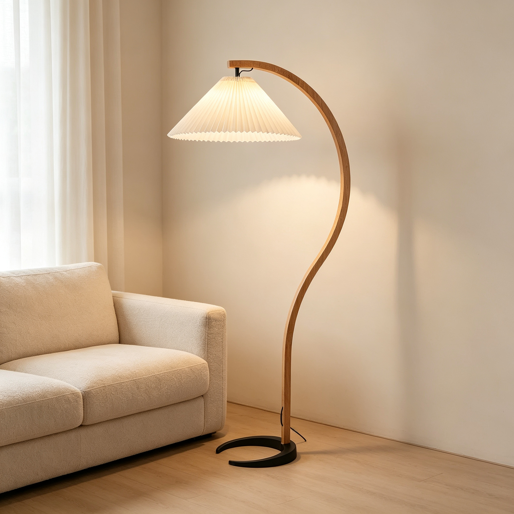 NordicArc Cantilever Floor Lamp