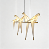 OrigamiFlight LED Bird Chandelier