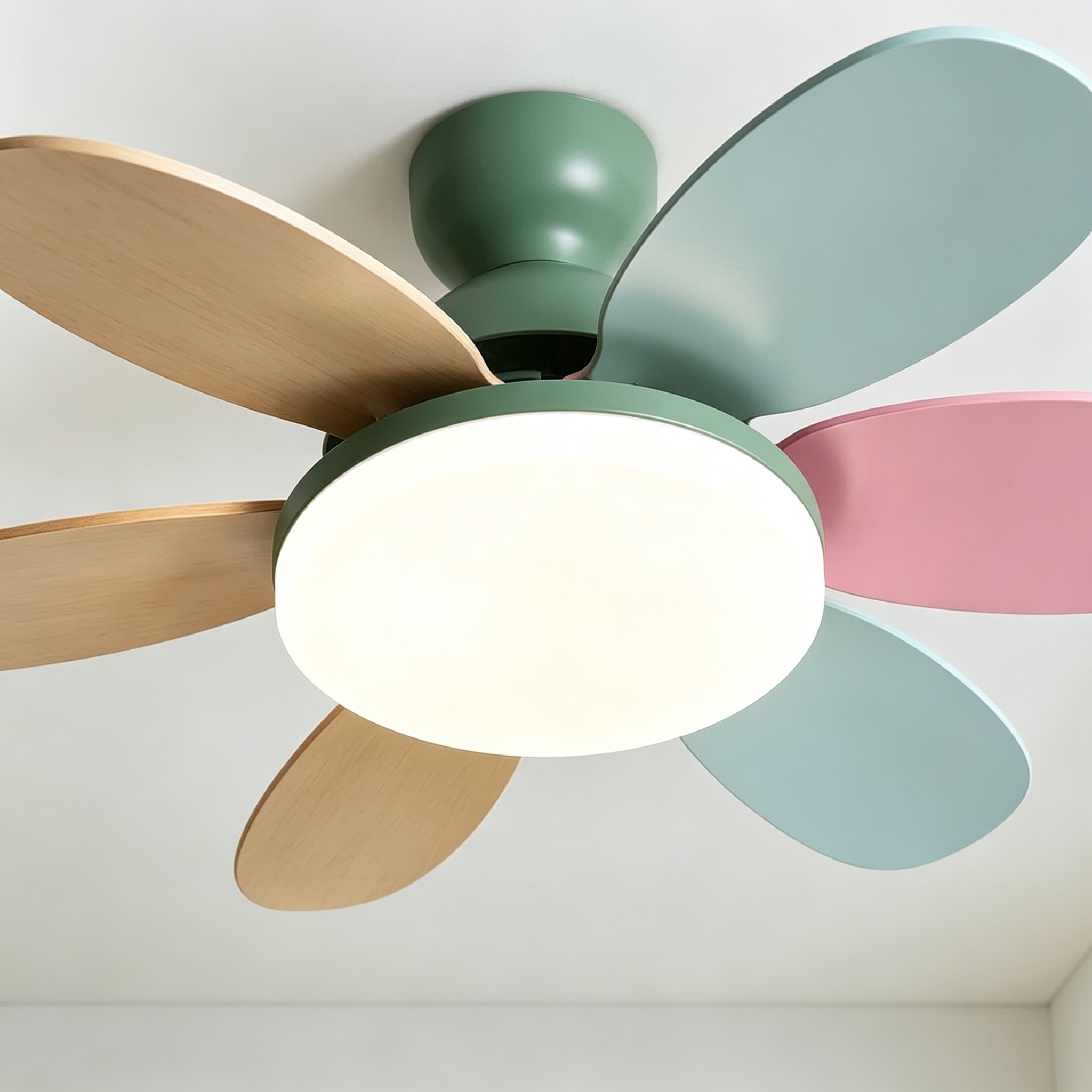 PetalBreeze Chromatic Fan Light