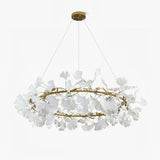 GingkoArtifact Ceramic Chandelier
