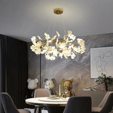GingkoArtifact Ceramic Chandelier