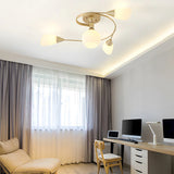InfinityLoop Multi-Head Chandelier