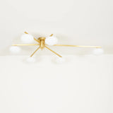 AstroAxis Linear Glass Ceiling Light