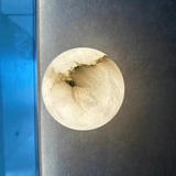 AlabasterMoon Globe Wall Sconce