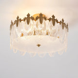 GalaxyWeave Intricate Glass Chandelier