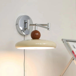 Retro Discoid Metal Wall Lamp