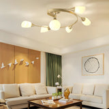 InfinityLoop Multi-Head Chandelier
