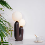 DesertOrb Botanical Glass Table Lamp