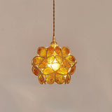 FloraMist Petal Glass Pendant