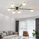 AstroAxis Linear Glass Ceiling Light