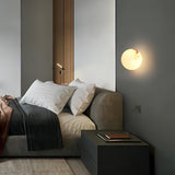 AlabasterMoon Globe Wall Sconce