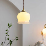 AuroraBloom Glass Pendant Light