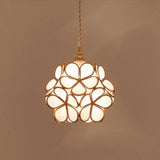 FloraMist Petal Glass Pendant