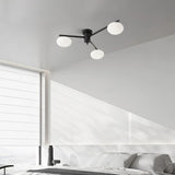 AstroAxis Linear Glass Ceiling Light