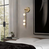 BrassLumina Glass Bar Wall Light