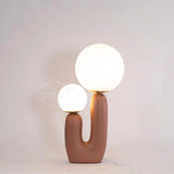 DesertOrb Botanical Glass Table Lamp