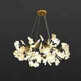 GingkoArtifact Ceramic Chandelier