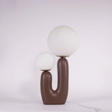 DesertOrb Botanical Glass Table Lamp