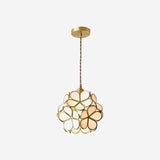 FloraMist Petal Glass Pendant