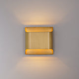 LegacyCube Brass Geometry Wall Light