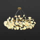 GingkoArtifact Ceramic Chandelier