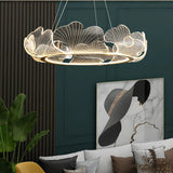 OceanicTide Azure Acrylic Chandelier