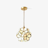 FloraMist Petal Glass Pendant