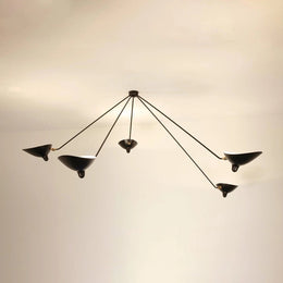 Stylish Celestial Curve Metal Ceiling Light