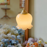 AuroraBloom Glass Pendant Light