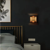 LegacyCube Brass Geometry Wall Light