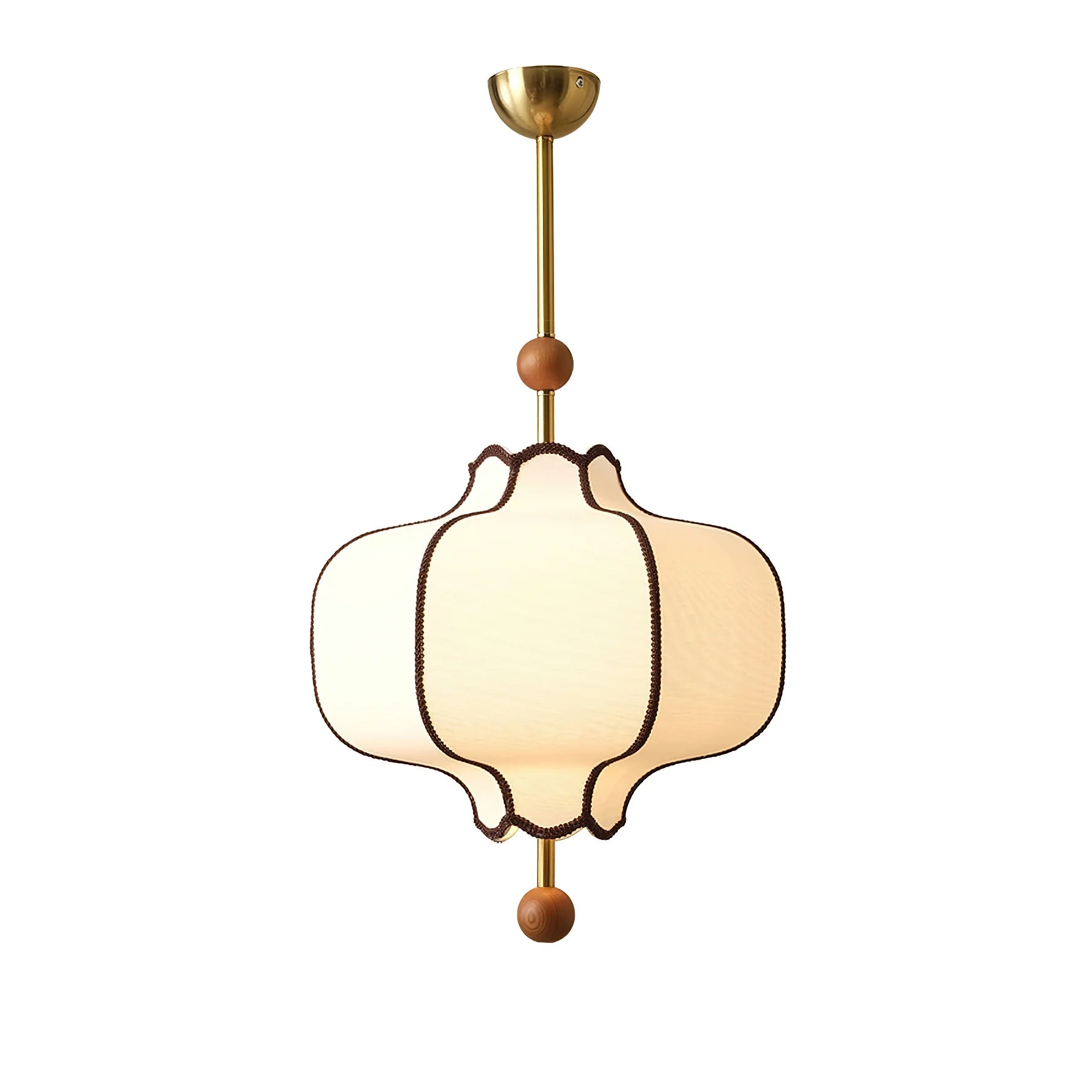 DoricDome Vintage Fabric Pendant