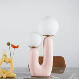 OasisSphere Glass Cactus Table Lamp