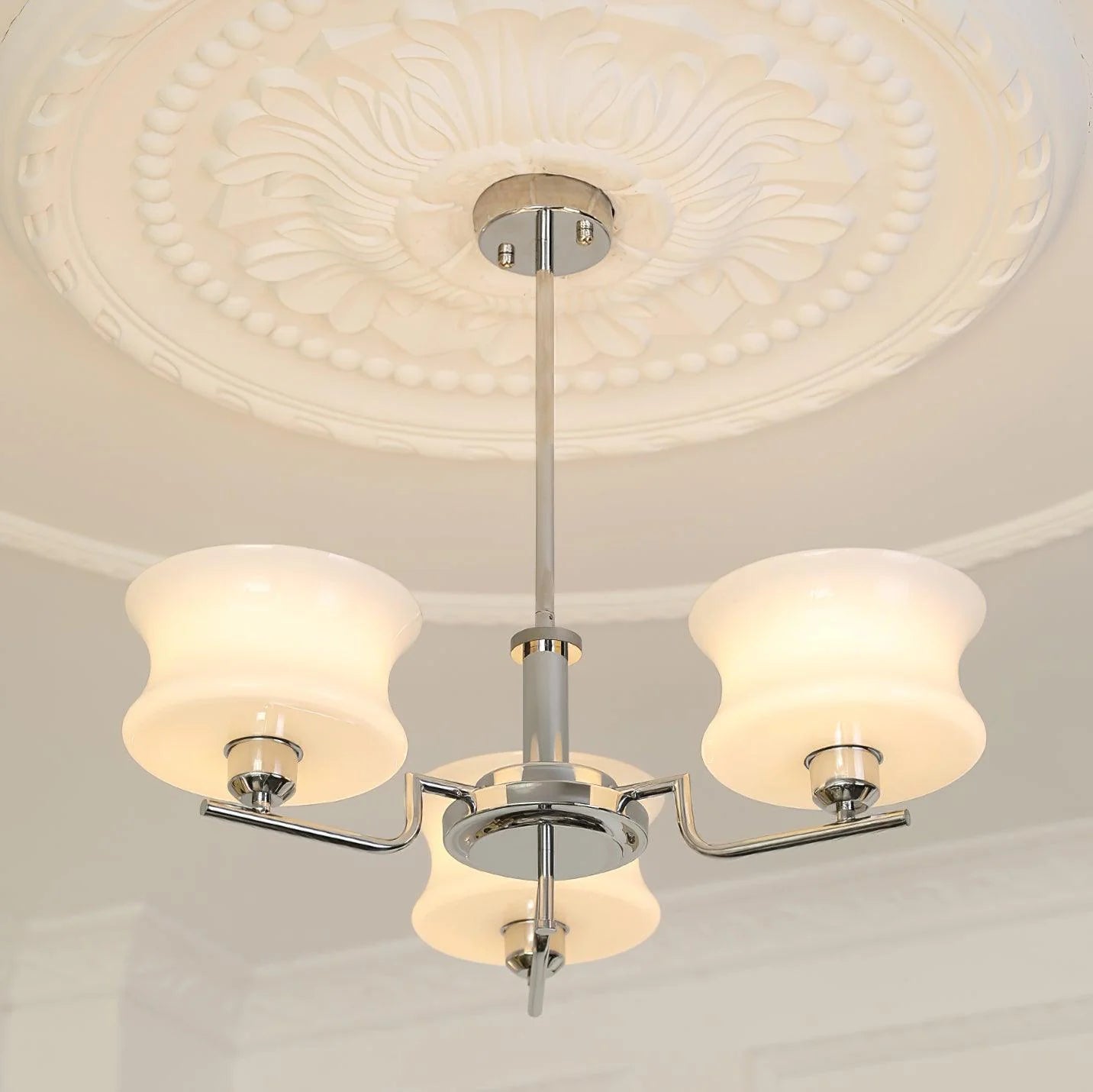 ChaliceGrace Crystal Glass Chandelier