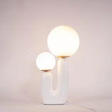 DesertOrb Botanical Glass Table Lamp