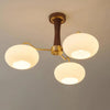 AmberHalo Shaded Glass Chandelier