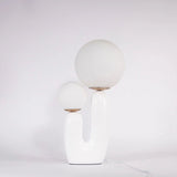DesertOrb Botanical Glass Table Lamp