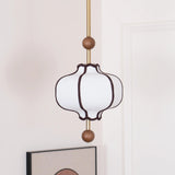 DoricDome Vintage Fabric Pendant