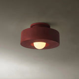 OrbitalSphere Resin Ceiling Lamp