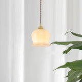AuroraBloom Glass Pendant Light