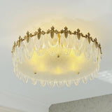 GalaxyWeave Intricate Glass Chandelier