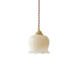 AuroraBloom Glass Pendant Light
