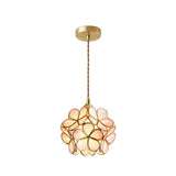 FloraMist Petal Glass Pendant