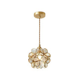 FloraMist Petal Glass Pendant