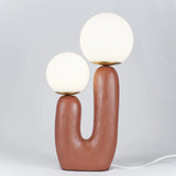 OasisSphere Glass Cactus Table Lamp
