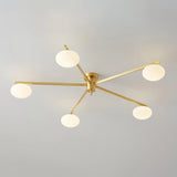 AstroAxis Linear Glass Ceiling Light
