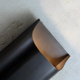 LegacyCube Brass Geometry Wall Light