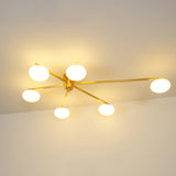 AstroAxis Linear Glass Ceiling Light