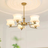 ChaliceGrace Crystal Glass Chandelier
