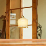 AuroraBloom Glass Pendant Light