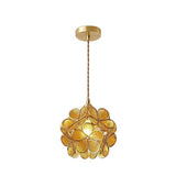 FloraMist Petal Glass Pendant